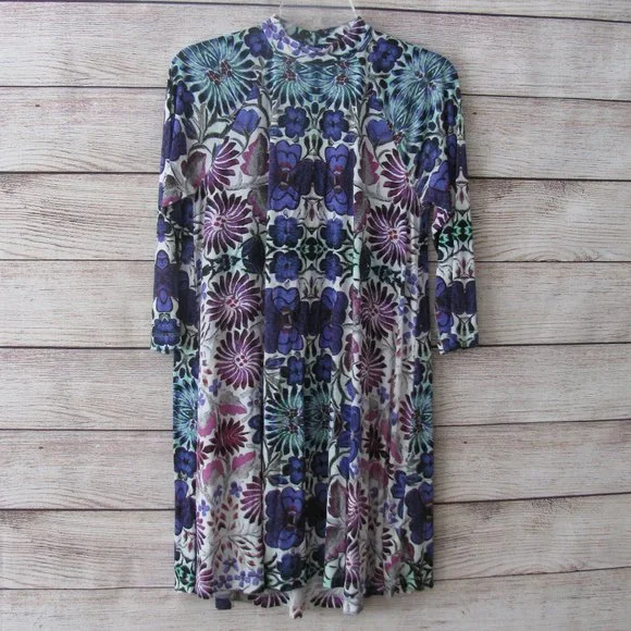 Free People New Romantics Fiesta Floral Tunic Dress - Picture 9 of 10